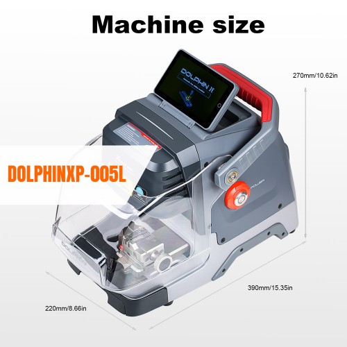 100% Originale Xhorse Dolphin XP005L XP-005L Automatic Key Cutting Machine