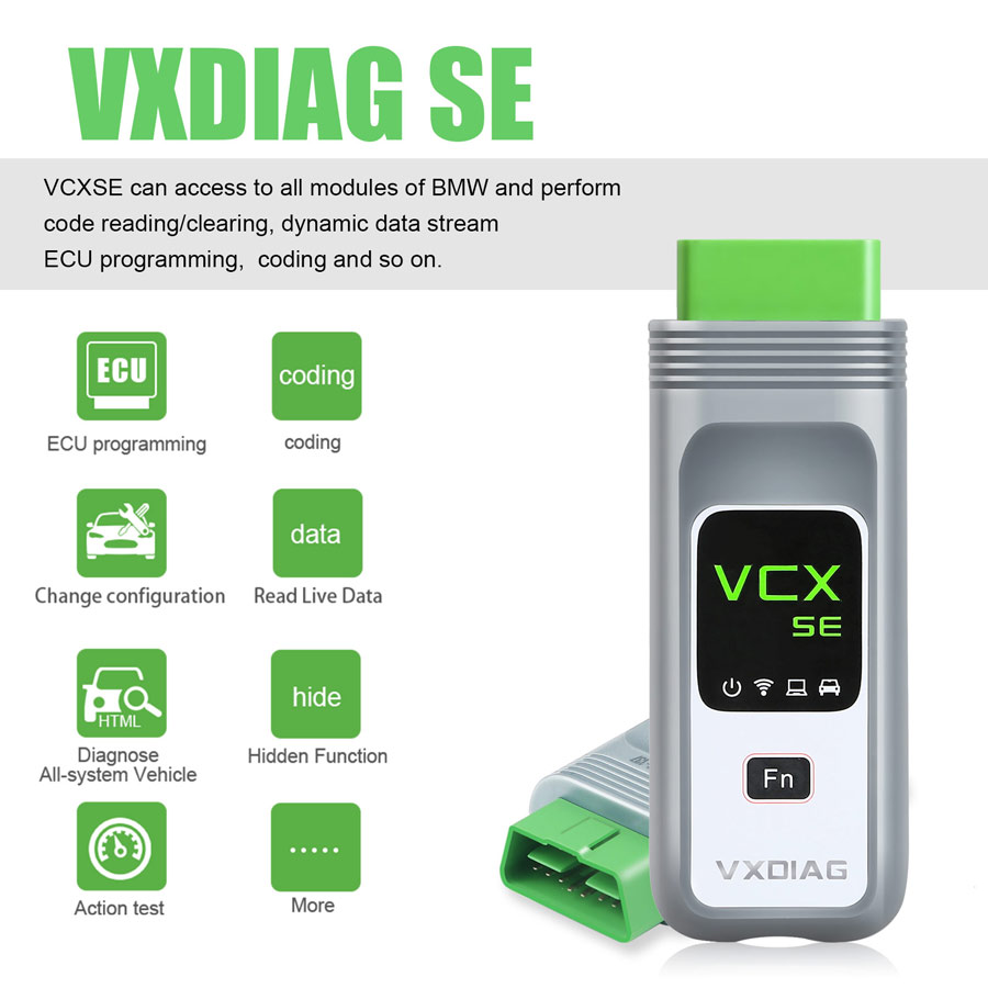 VXDIAG VCX SE for BMW Programming and Coding