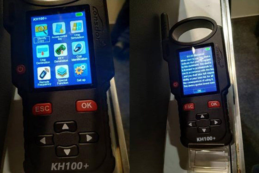 Lonsdor KH100+ Hand-Held Remote Chiave Programmatore