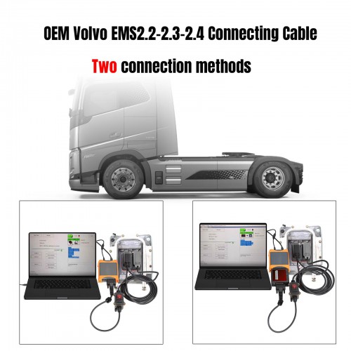 2024 OEM Per Volvo EMS2.2-2.3-2.4 Connessione Cavo Funziona con Foxlfash/KT200