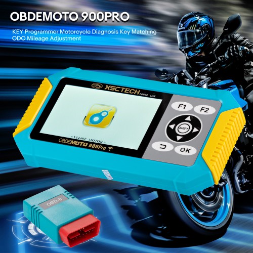 OBDEMOTO 900PRO KEY Programmer Motorcycle Diagnosis Key Matching ODO Mileage Adjustment
